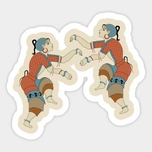 Saffron Gatherers Sticker